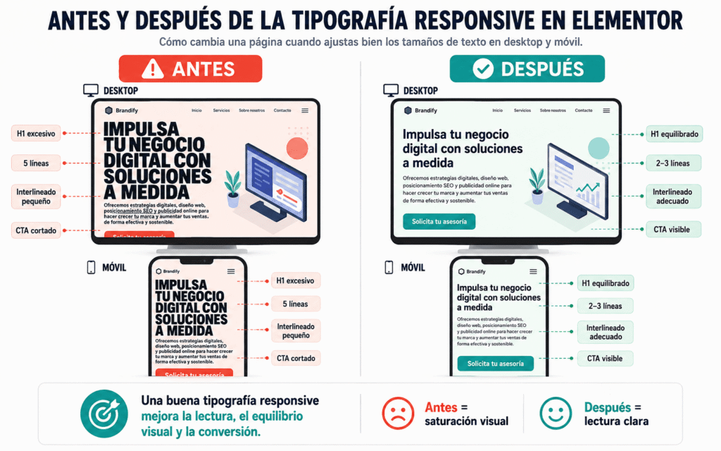 Cómo hacer tipografía responsive en Elementor: 9 claves esenciales para textos perfectos en móvil 3 Tipografía Responsive En Elementor